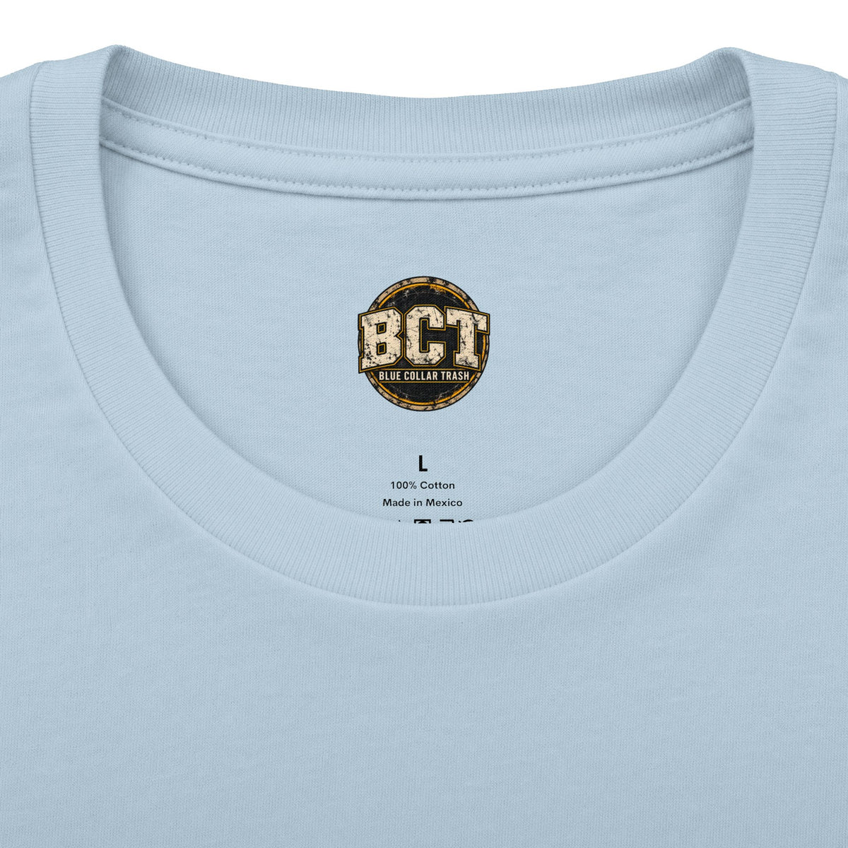 Built on Blood and Sweat Shirt | Heavy Equipment & American Flag Tee
