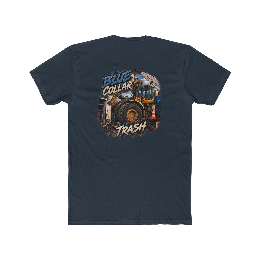 Blue Collar Trash Shirt | Heavy Equipment & Mechanic Tee