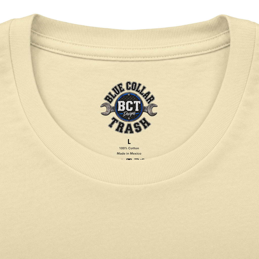Funny farm wife chicken tee by Blue Collar Trash