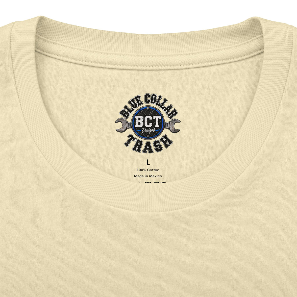 Funny farm wife chicken tee by Blue Collar Trash
