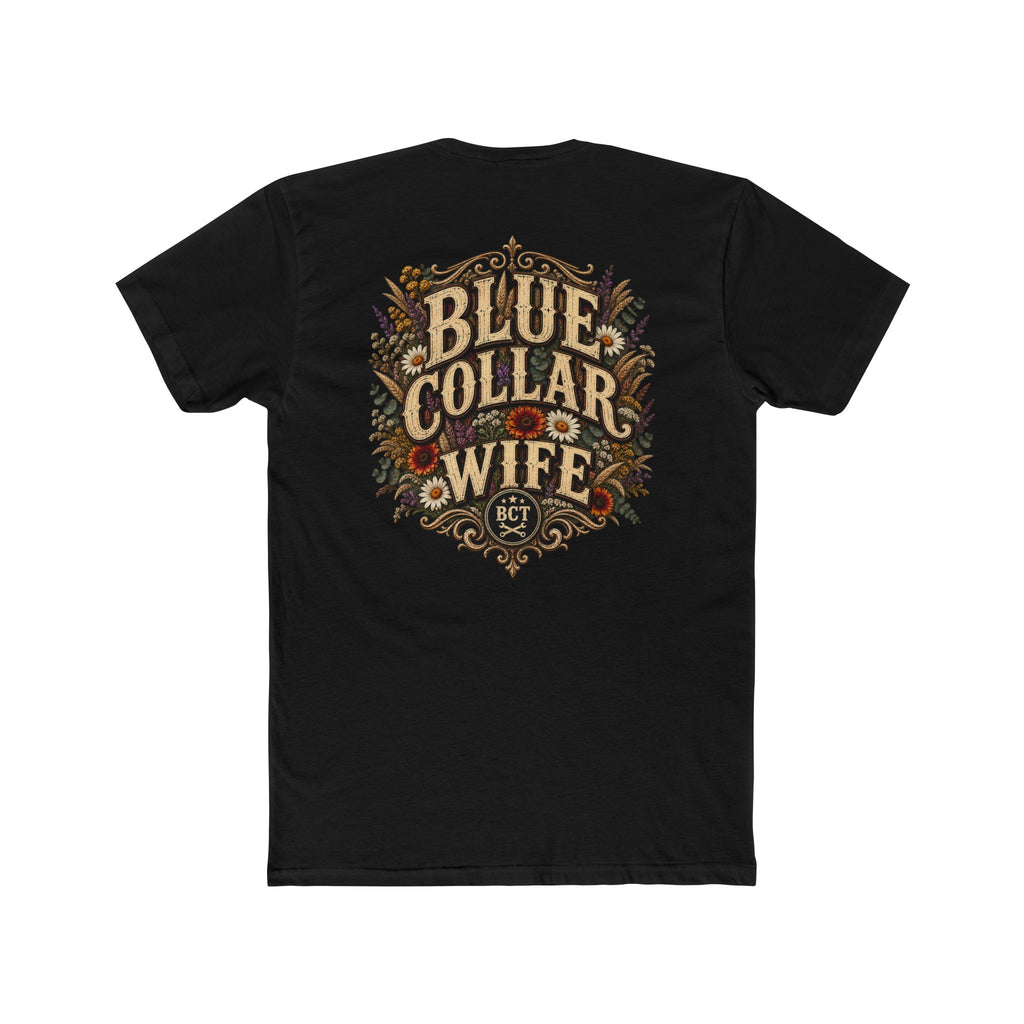 Funny farm wife chicken tee by Blue Collar Trash