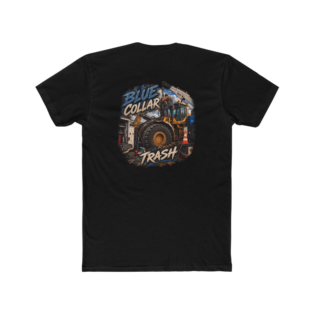 Blue Collar Trash Shirt | Heavy Equipment & Mechanic Tee
