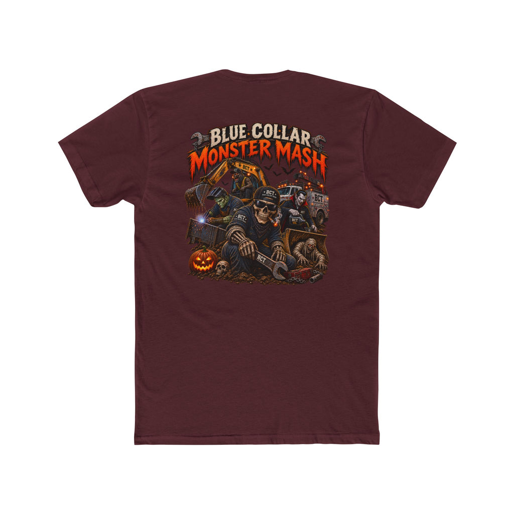 Blue Collar Monster Mash Shirt | Halloween Heavy Equipment Tee
