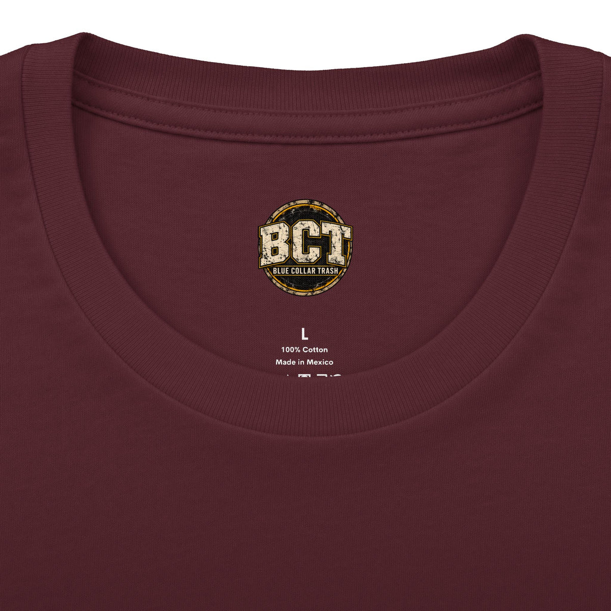 Built on Blood and Sweat Shirt | Heavy Equipment & American Flag Tee