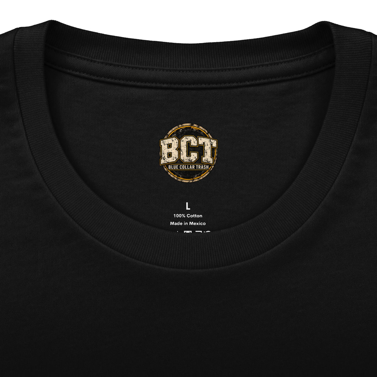 Built on Blood and Sweat Shirt | Heavy Equipment & American Flag Tee