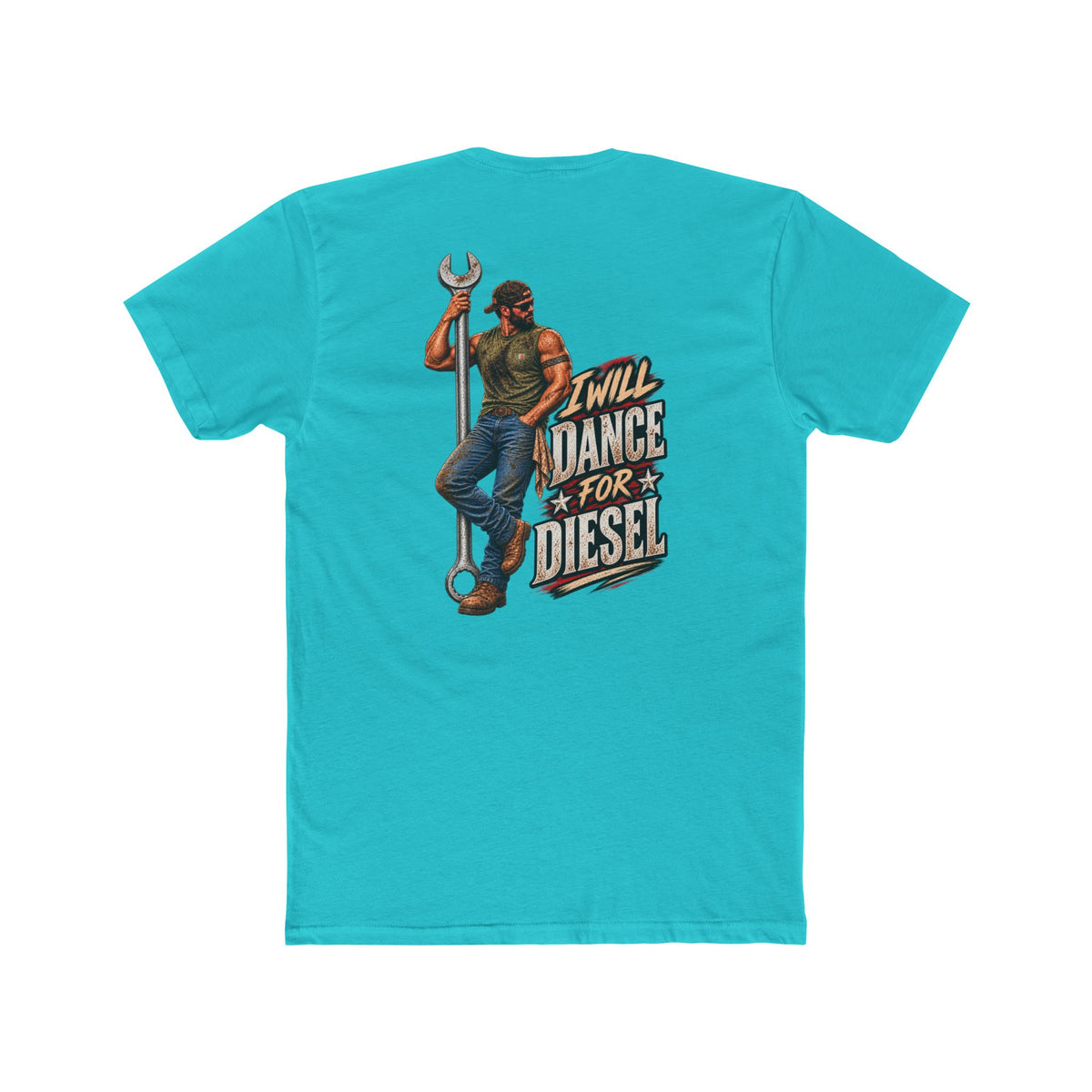 Will Dance for Diesel Shirt | Funny Diesel Mechanic & Blue Collar Tee