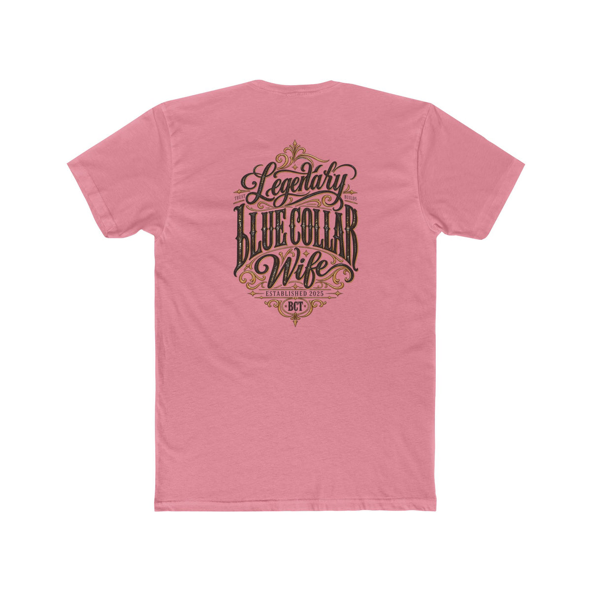 Vintage blue collar wife tee by Blue Collar Trash