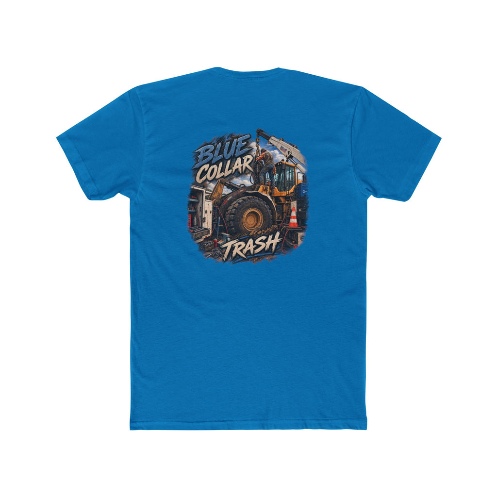 Blue Collar Trash Shirt | Heavy Equipment & Mechanic Tee