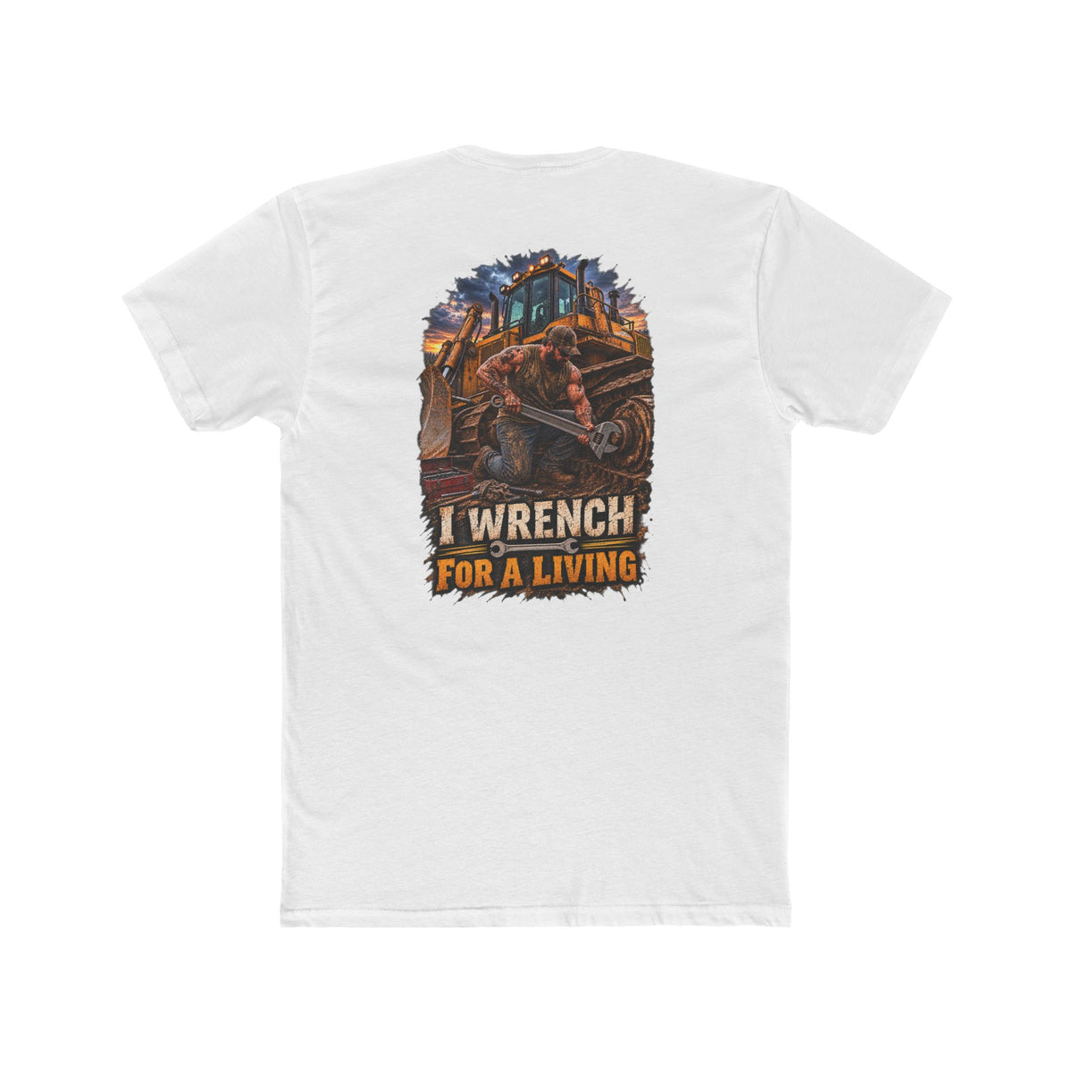 I Wrench for a Living Shirt | Heavy Equipment Mechanic Tee