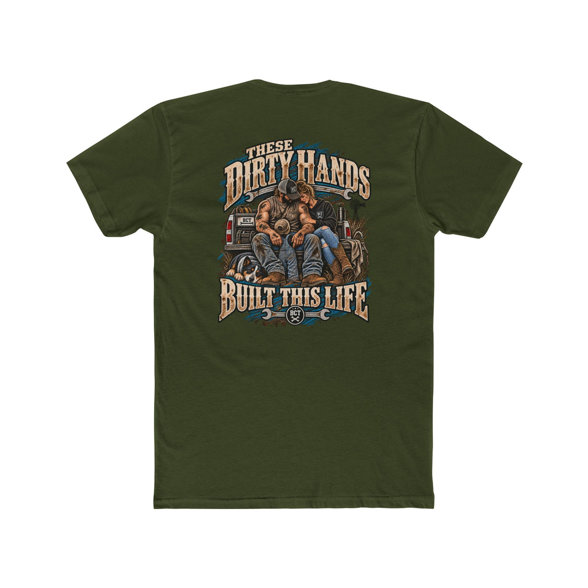 Blue collar mechanic tee by Blue Collar Trash