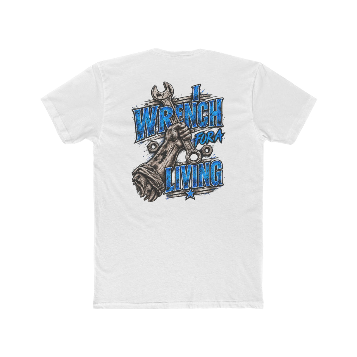 Mechanic Shirt for Men | Diesel Mechanic T-Shirt | Blue Collar Work Shirt | Heavy Equipment Mechanic Gift | Wrench Graphic Tee