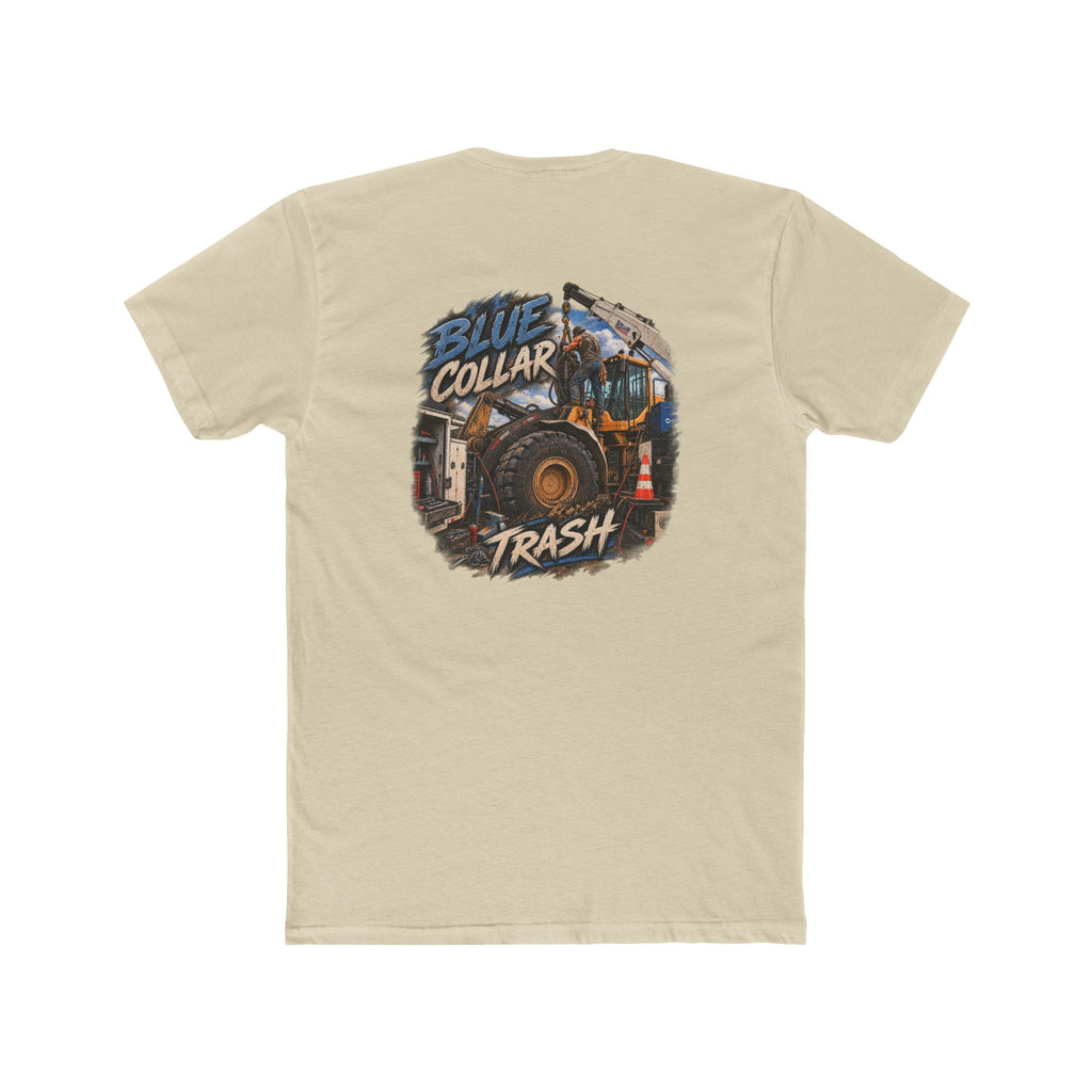 Blue Collar Trash Shirt | Heavy Equipment & Mechanic Tee