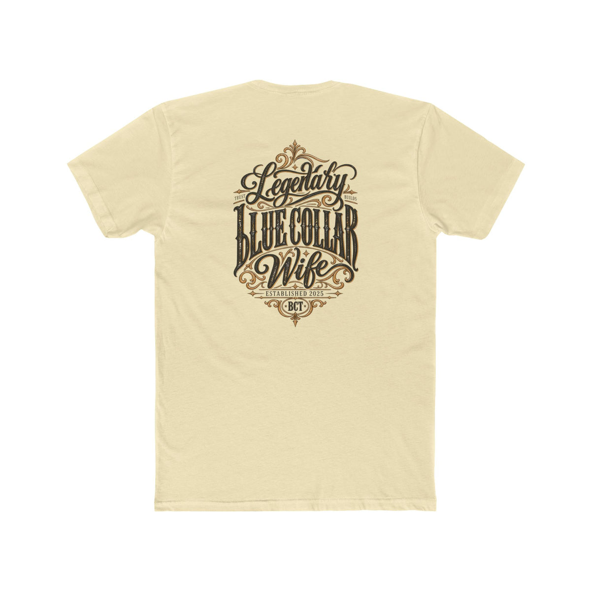 Vintage blue collar wife tee by Blue Collar Trash