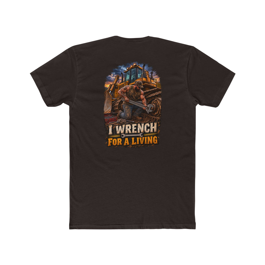 I Wrench for a Living Shirt | Heavy Equipment Mechanic Tee