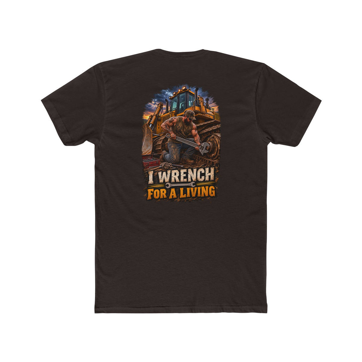 I Wrench for a Living Shirt | Heavy Equipment Mechanic Tee