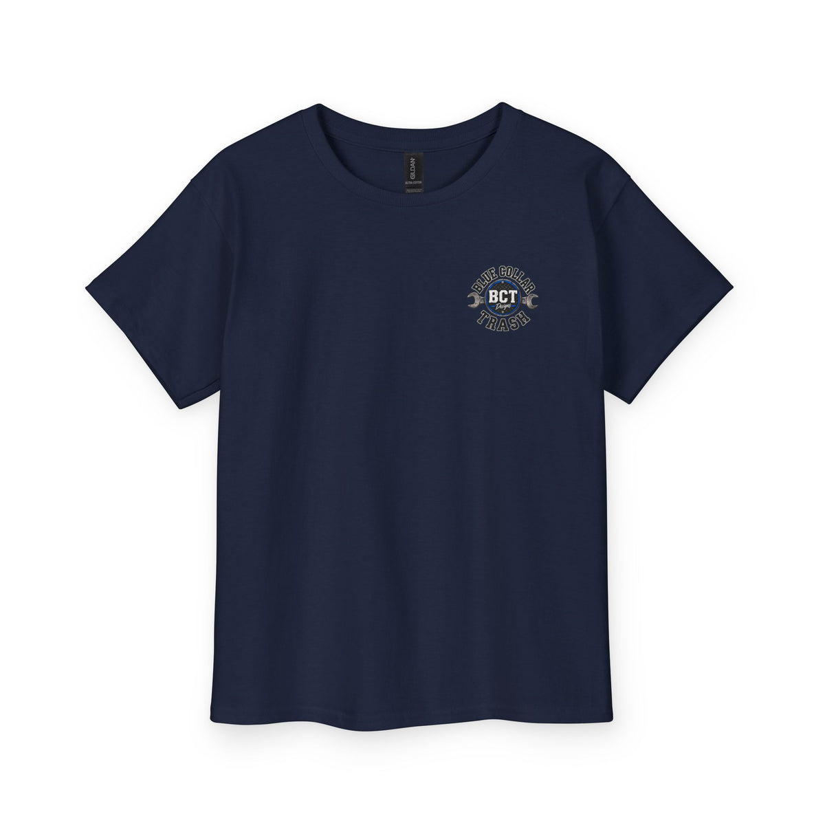 Blue Collar Monster Mash Kids Shirt | Boys Halloween Heavy Equipment Tee