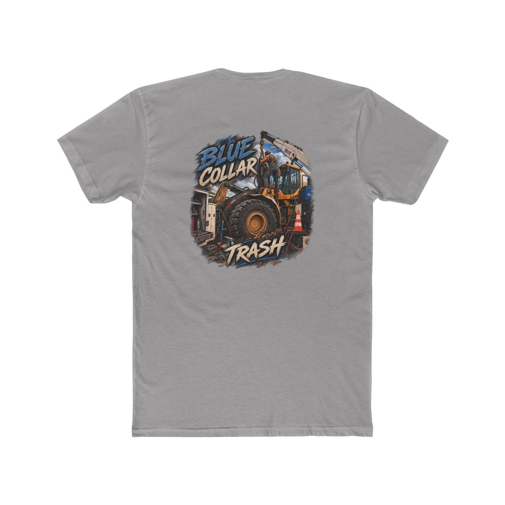 Blue Collar Trash Shirt | Heavy Equipment & Mechanic Tee