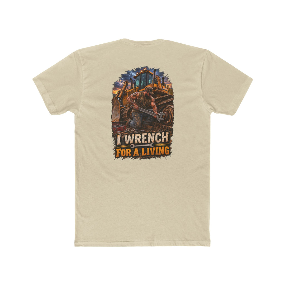 I Wrench for a Living Shirt | Heavy Equipment Mechanic Tee