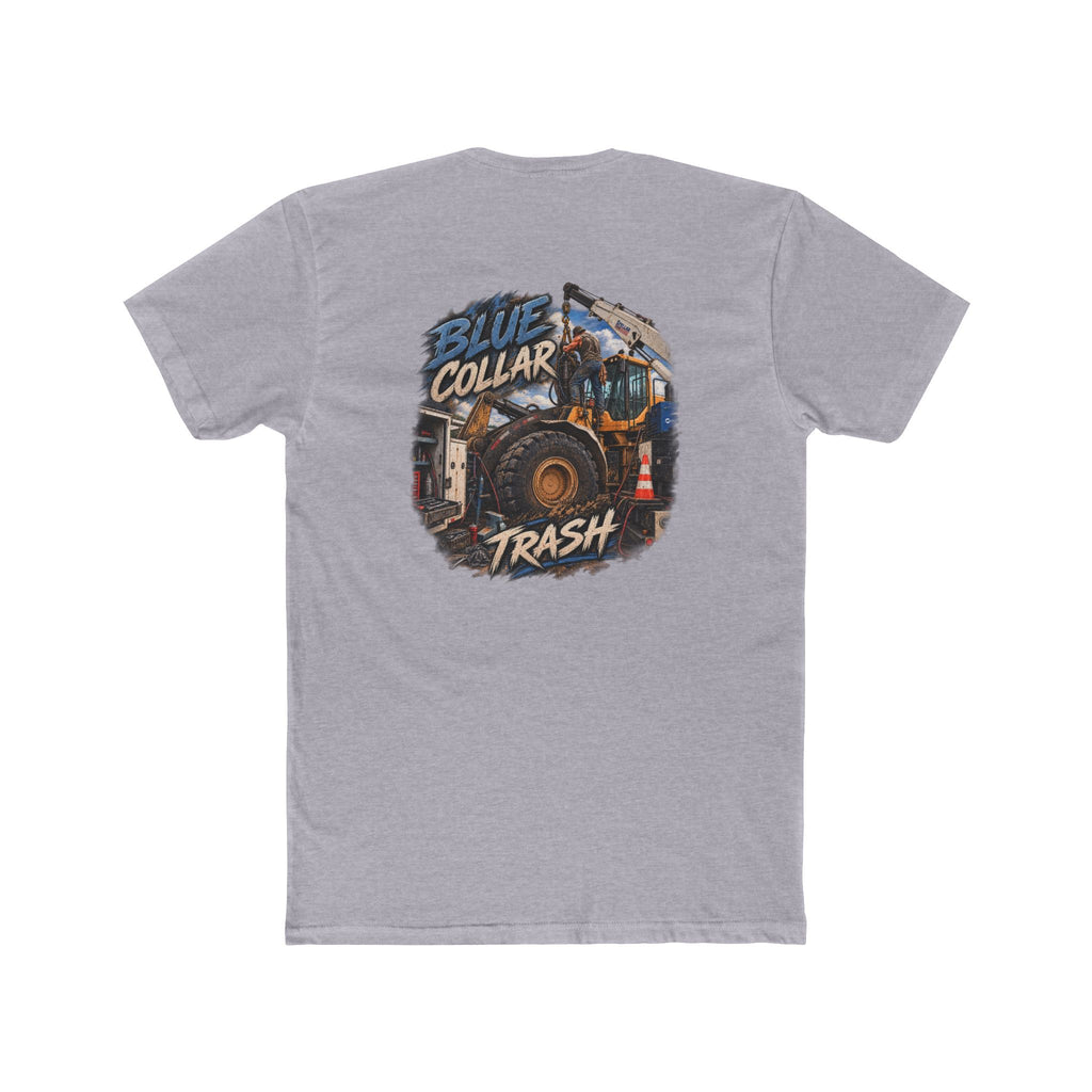 Blue Collar Trash Shirt | Heavy Equipment & Mechanic Tee