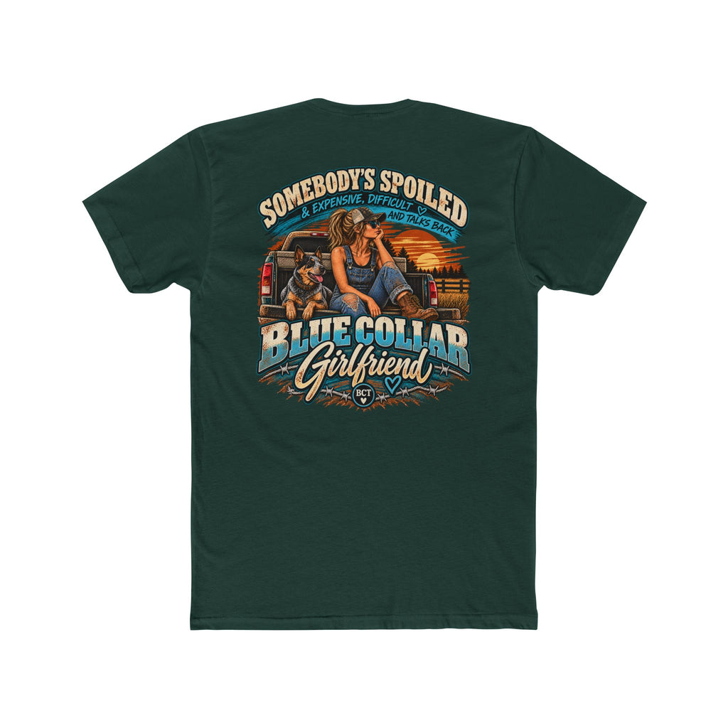 Funny country girlfriend tee by Blue Collar Trash