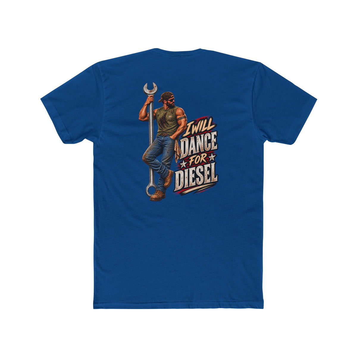 Will Dance for Diesel Shirt | Funny Diesel Mechanic & Blue Collar Tee