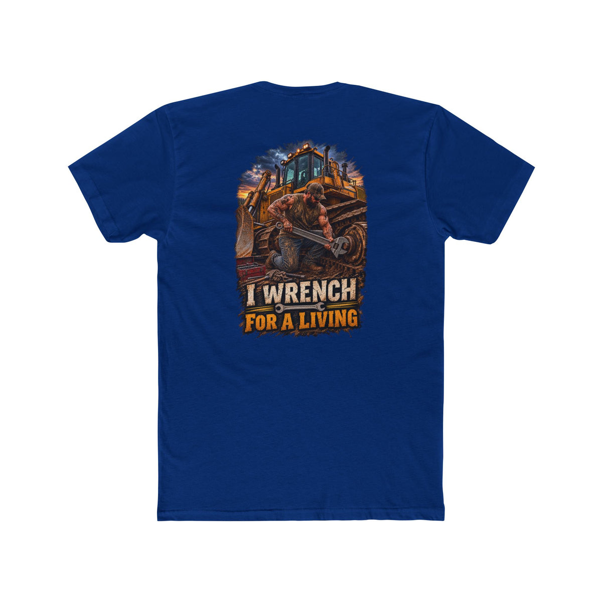 I Wrench for a Living Shirt | Heavy Equipment Mechanic Tee