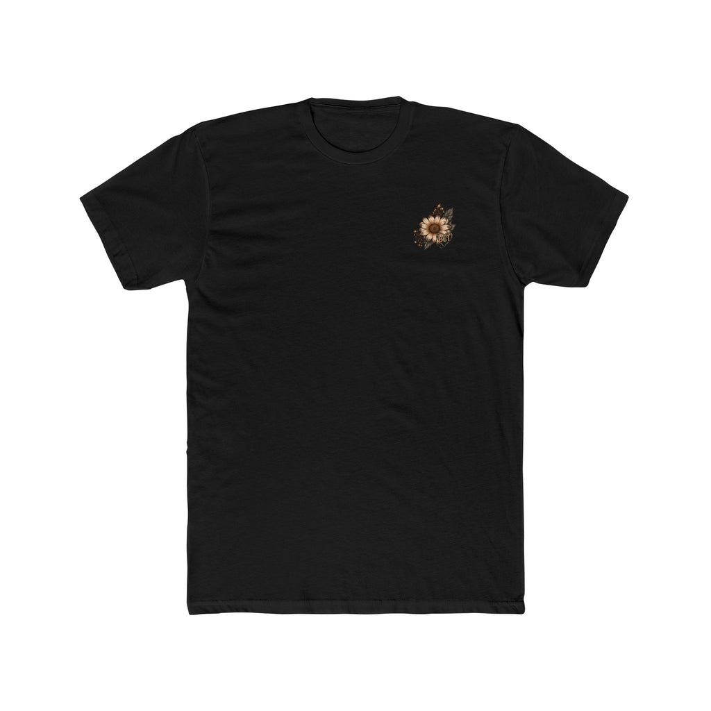 Dirt work wife tee with vintage excavator graphic by Blue Collar Trash