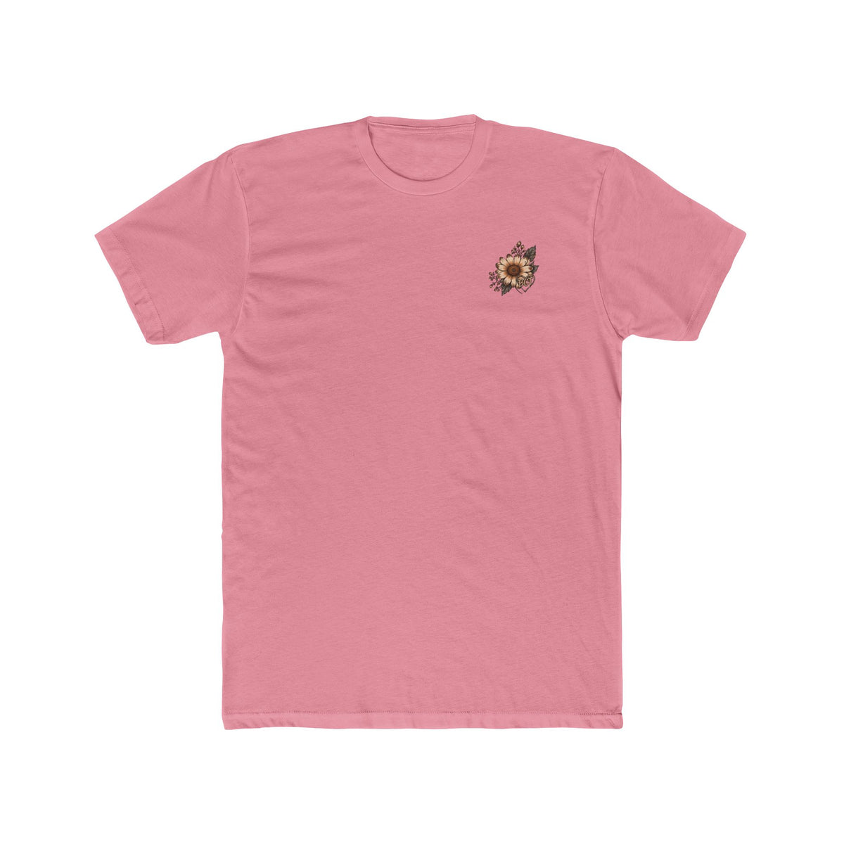 Farm wife tee with blue tractor, cowgirl boots and sunflowers by Blue Collar Trash