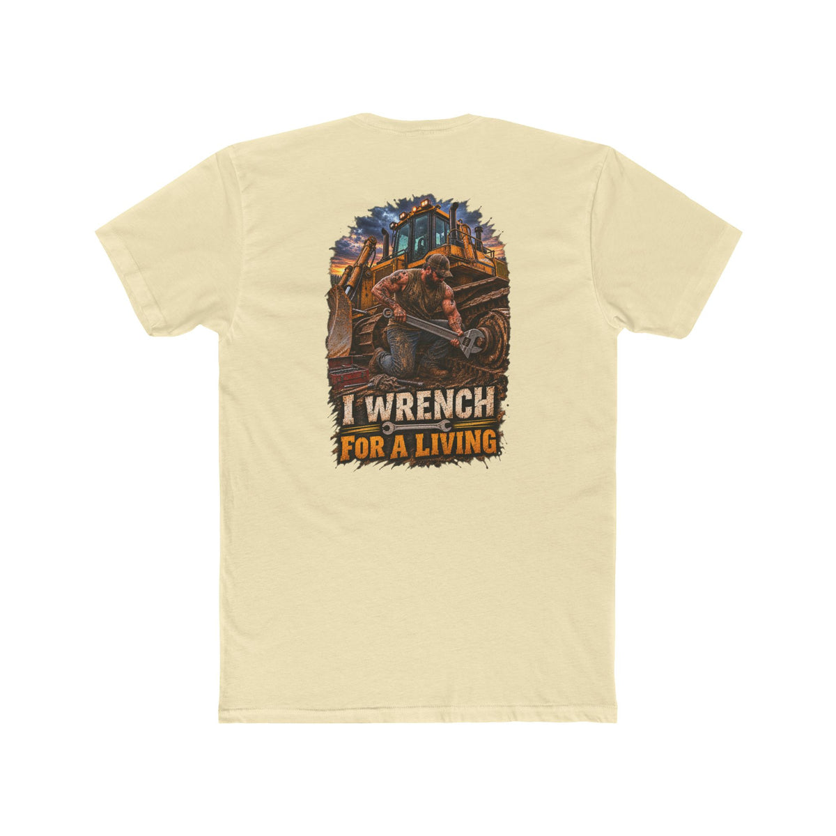 I Wrench for a Living Shirt | Heavy Equipment Mechanic Tee