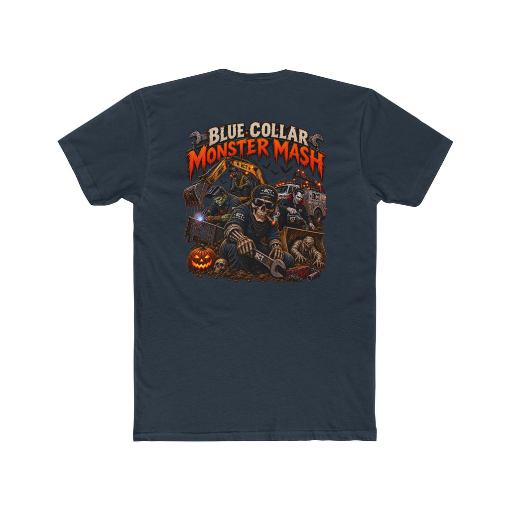 Blue Collar Monster Mash Shirt | Halloween Heavy Equipment Tee