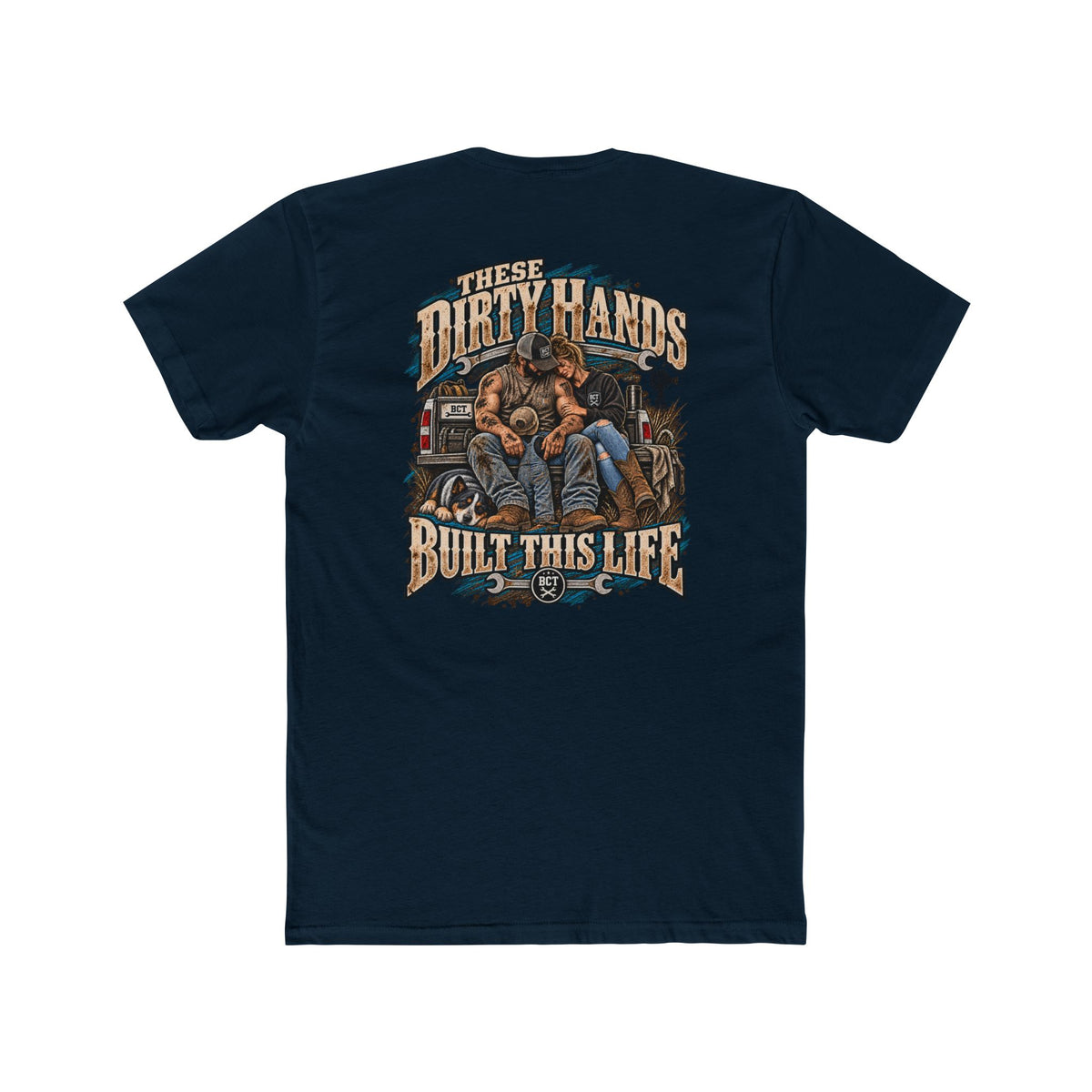 Blue collar mechanic tee by Blue Collar Trash