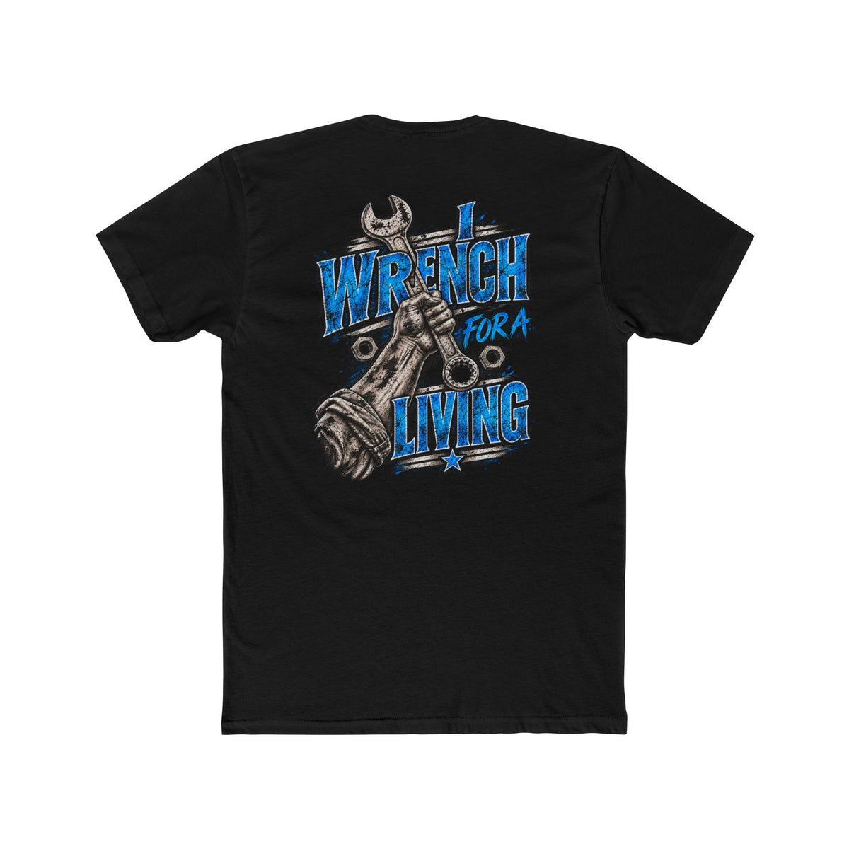 Mechanic Shirt for Men | Diesel Mechanic T-Shirt | Blue Collar Work Shirt | Heavy Equipment Mechanic Gift | Wrench Graphic Tee