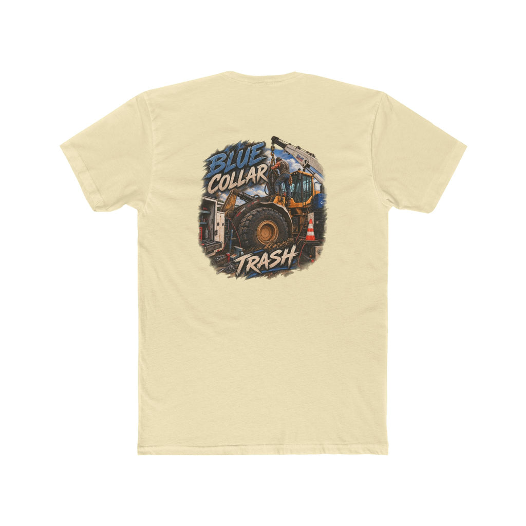 Blue Collar Trash Shirt | Heavy Equipment & Mechanic Tee