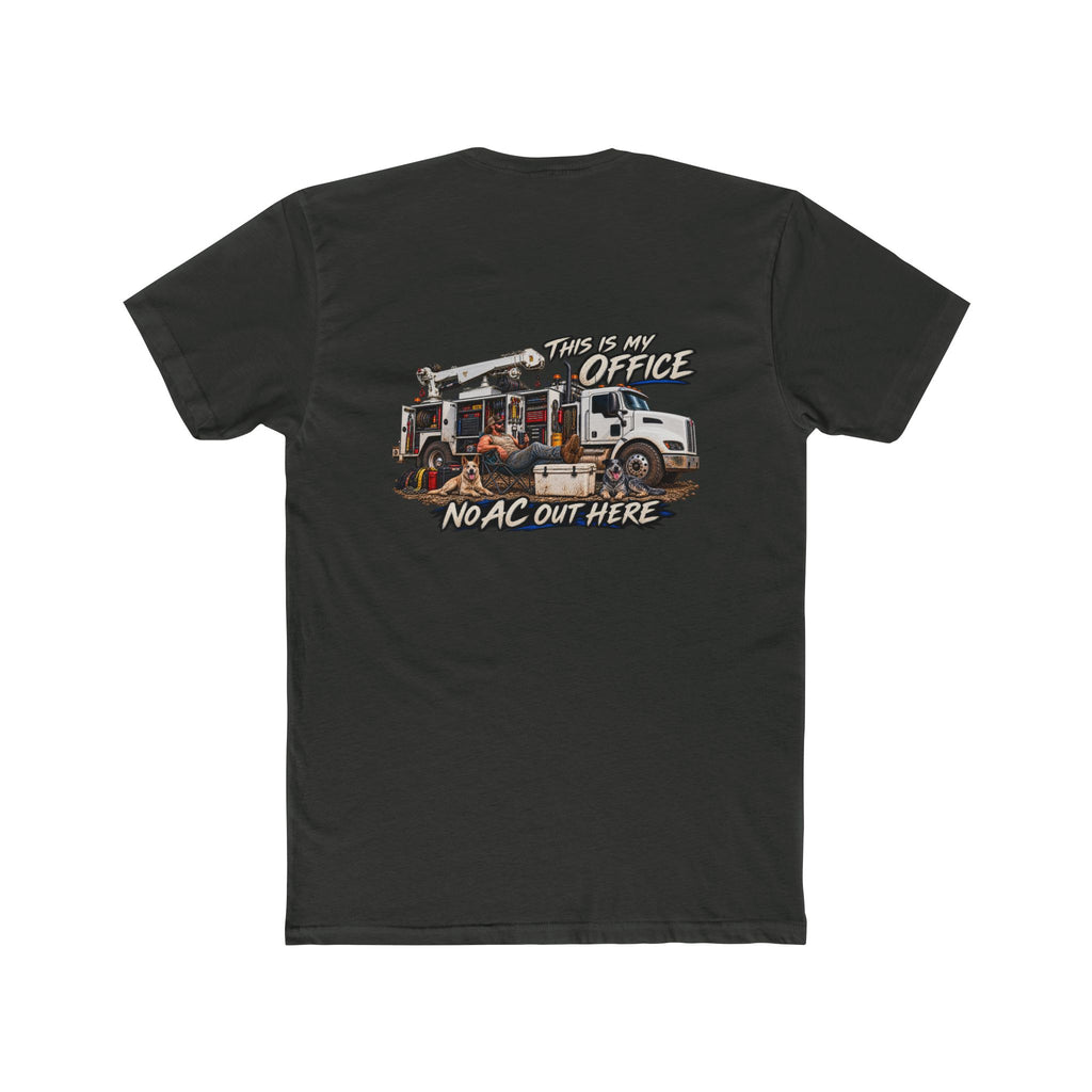 This Is My Office No AC Out Here Shirt | Heavy Equipment Mechanic Tee