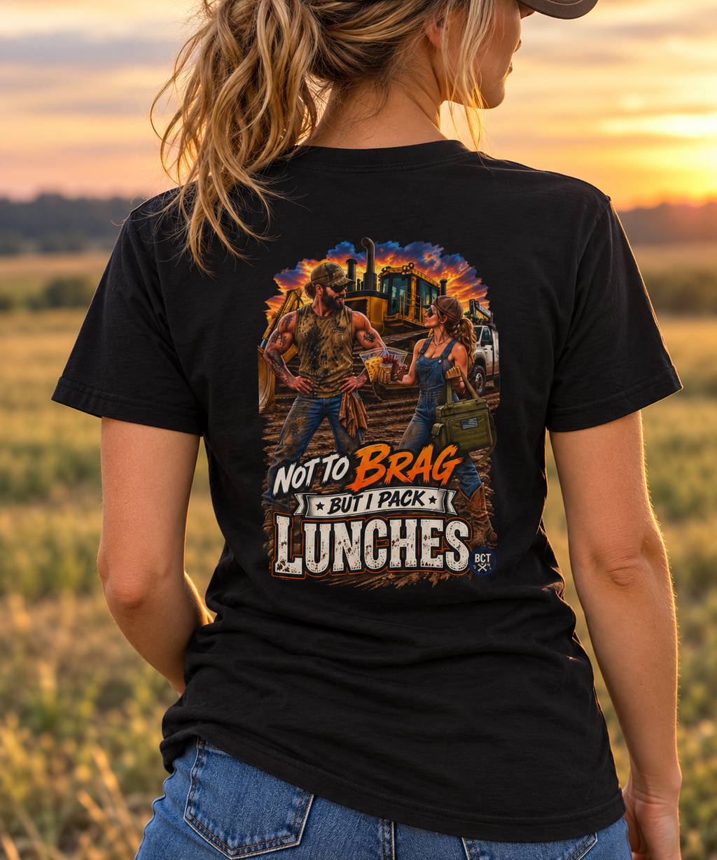 Not to Brag But I Pack Lunches Shirt | Funny Blue Collar Wife Tee