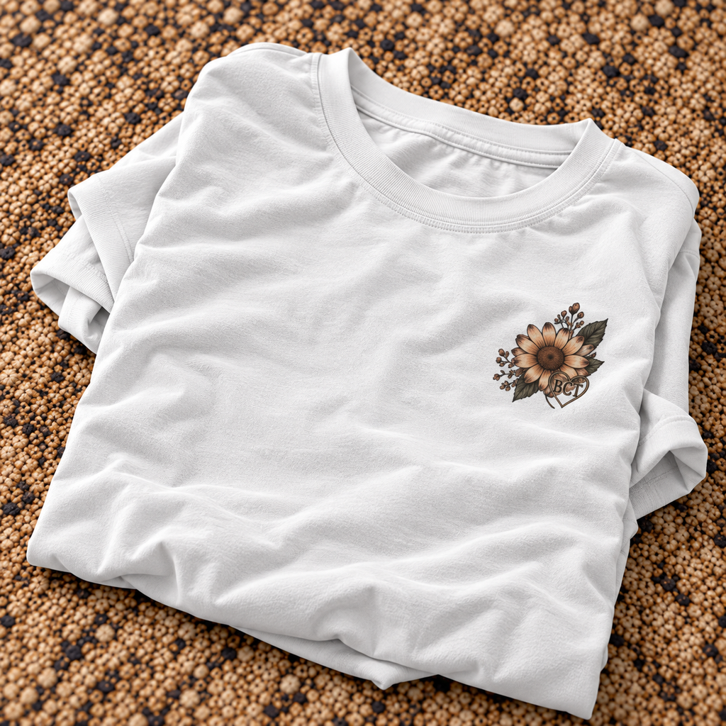 He Moves Dirt I Move Mountains proud dirt work wife shirt with excavator back print