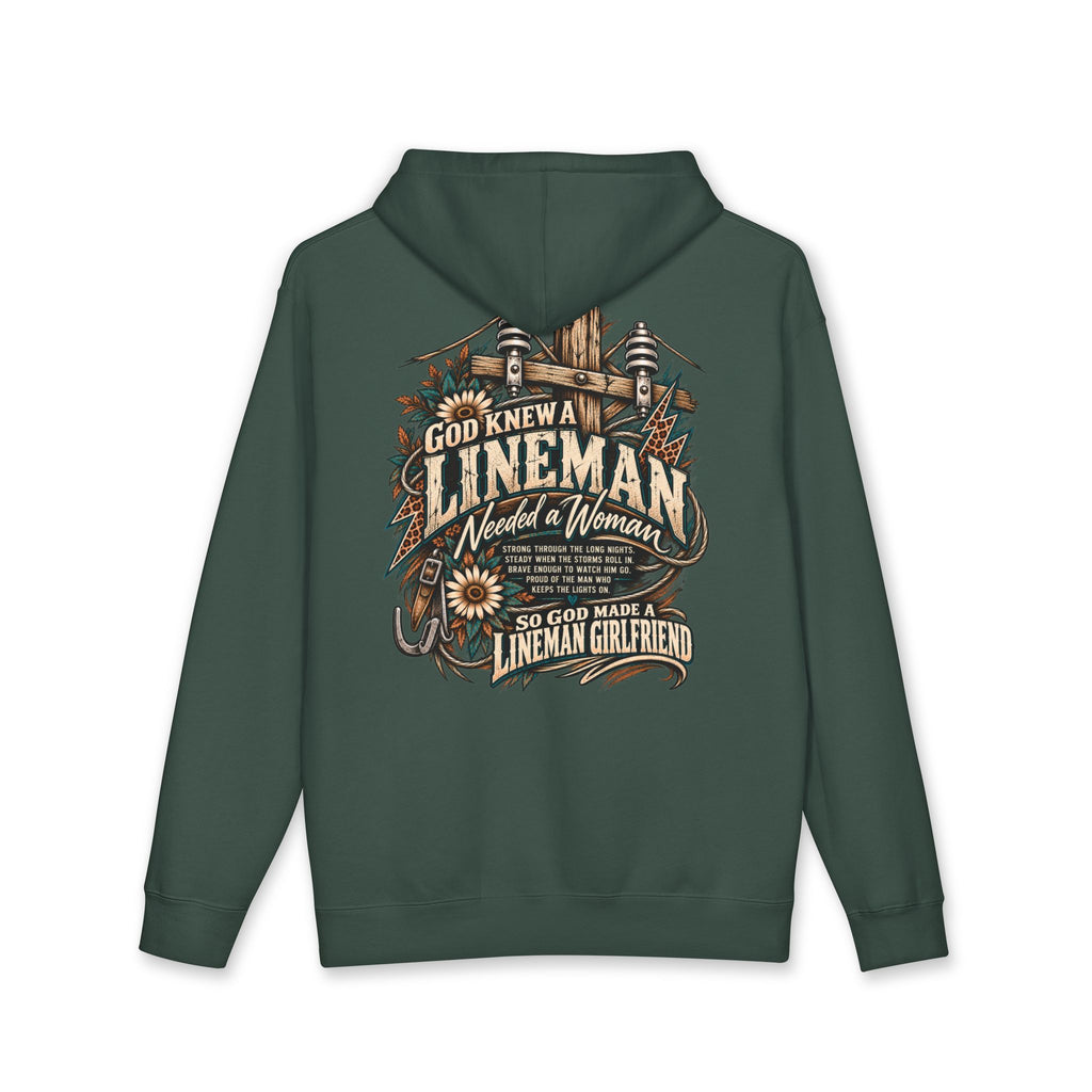 Lineman girlfriend sweatshirt by Blue Collar Trash