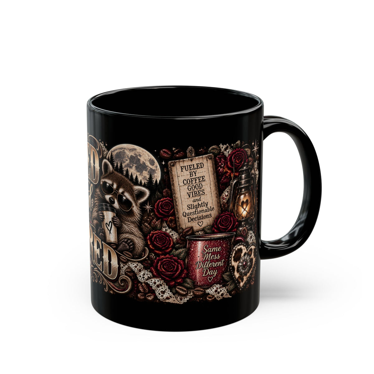 Funny cowgirl coffee mug by Blue Collar Trash