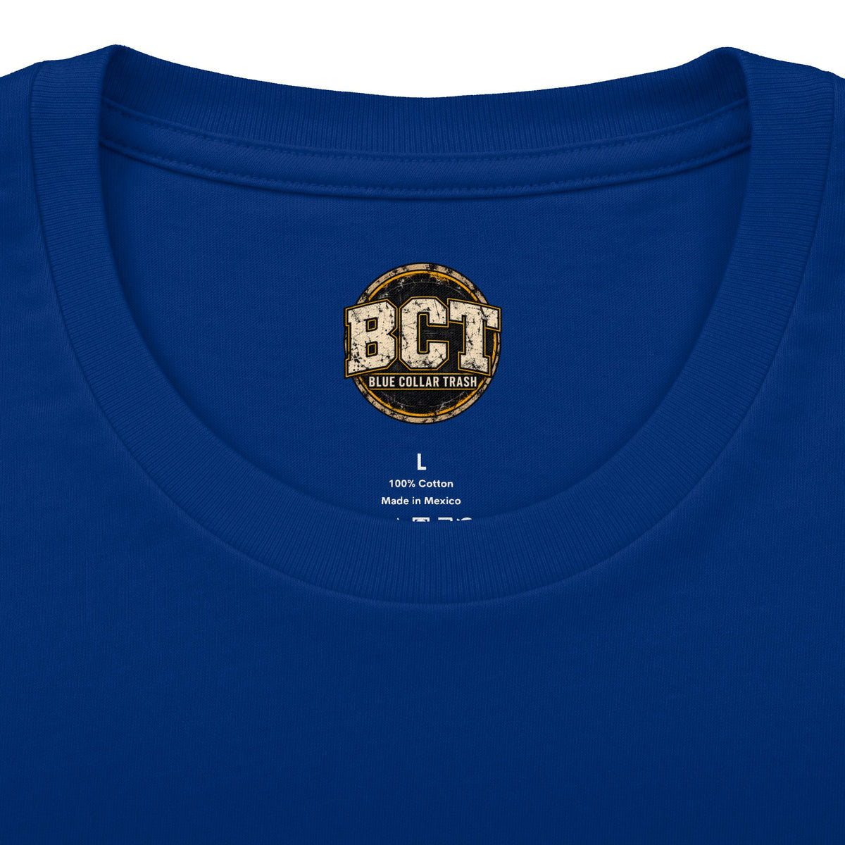 Blue Collar Trash Shirt | Heavy Equipment & Mechanic Tee