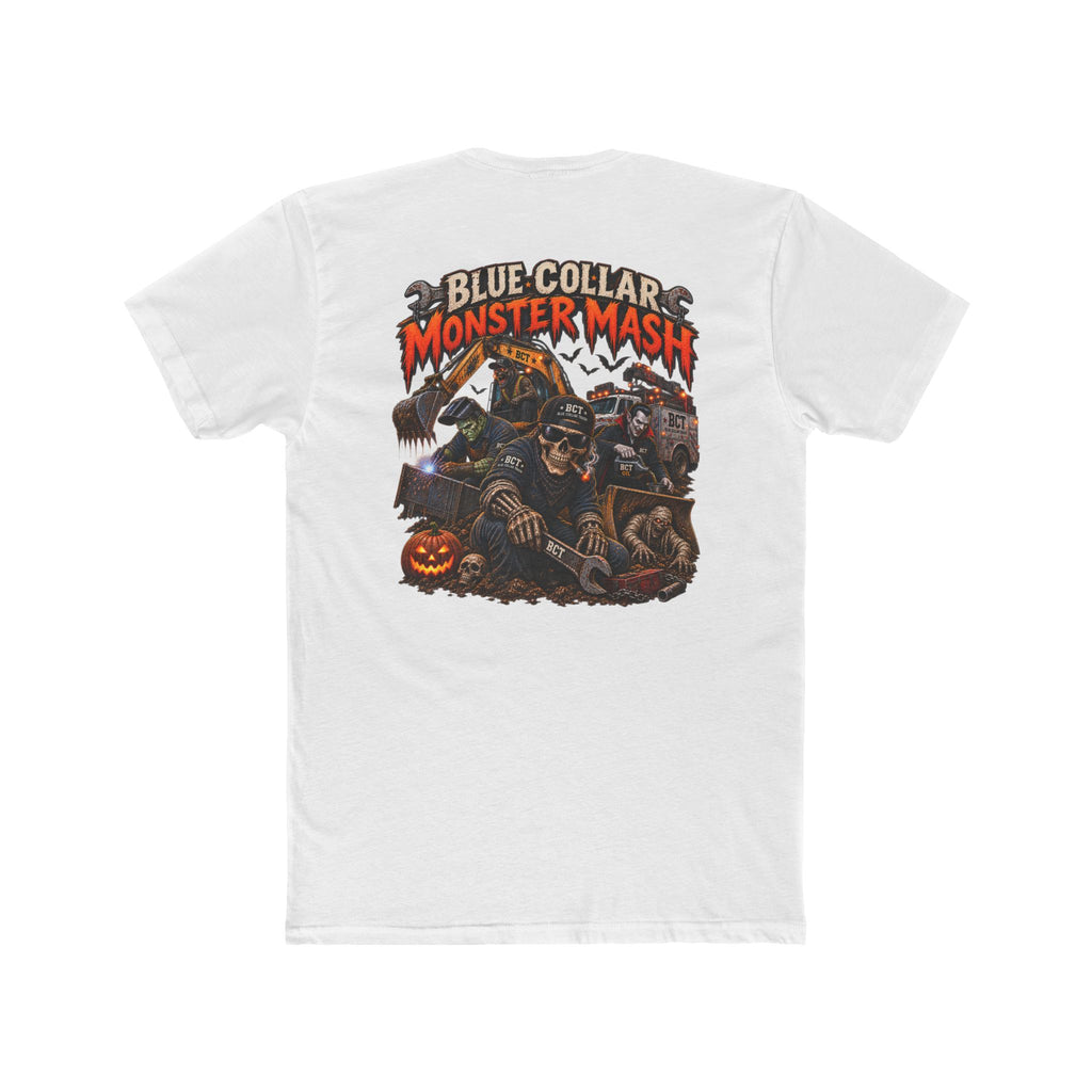 Blue Collar Monster Mash Shirt | Halloween Heavy Equipment Tee