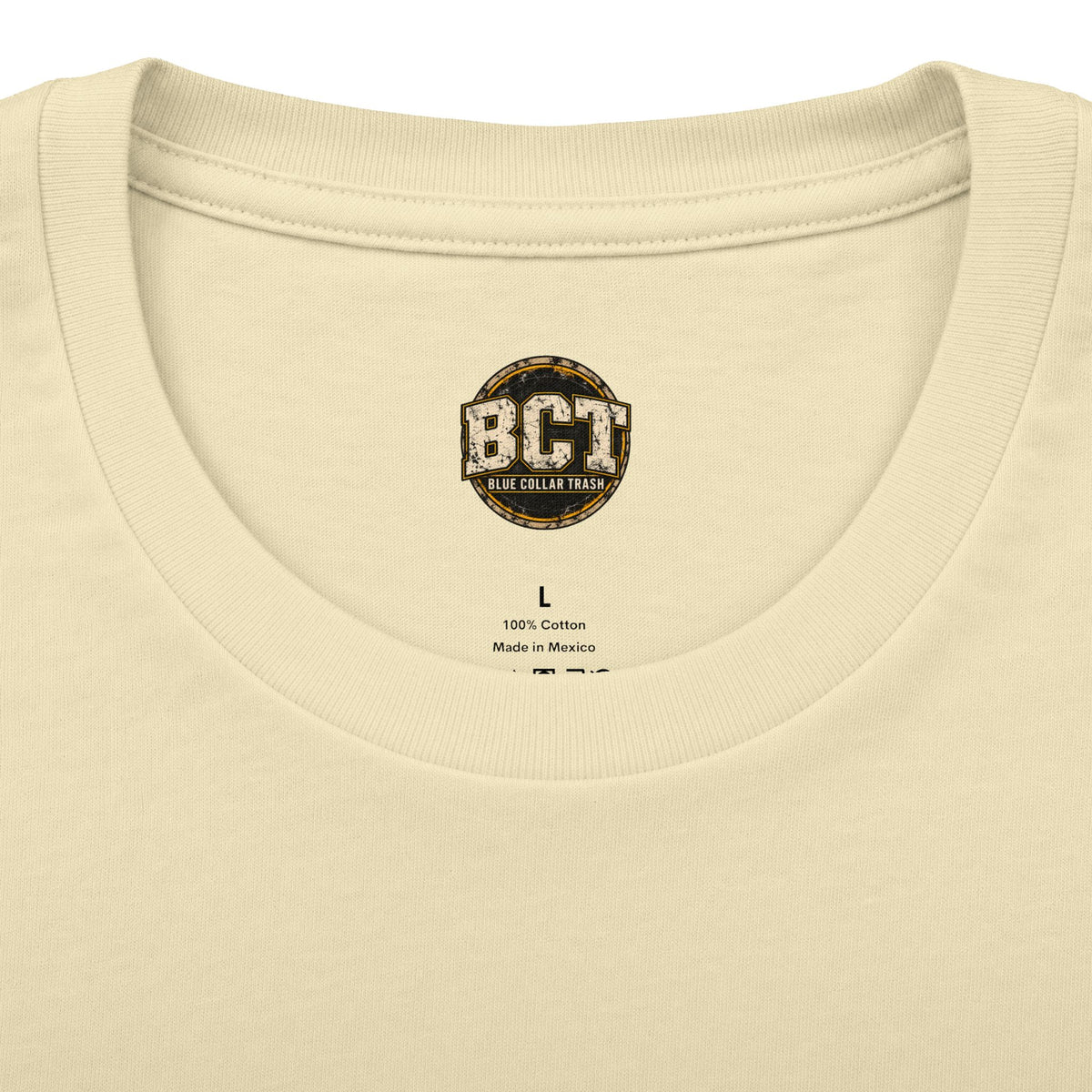 Built on Blood and Sweat Shirt | Heavy Equipment & American Flag Tee