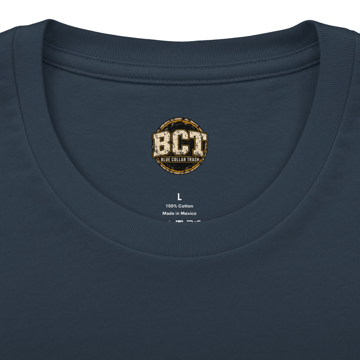 Built on Blood and Sweat Shirt | Heavy Equipment & American Flag Tee