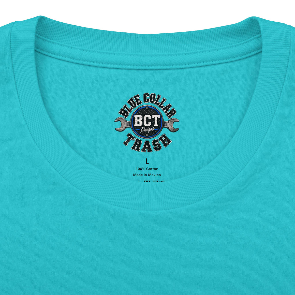 Funny farm wife chicken tee by Blue Collar Trash