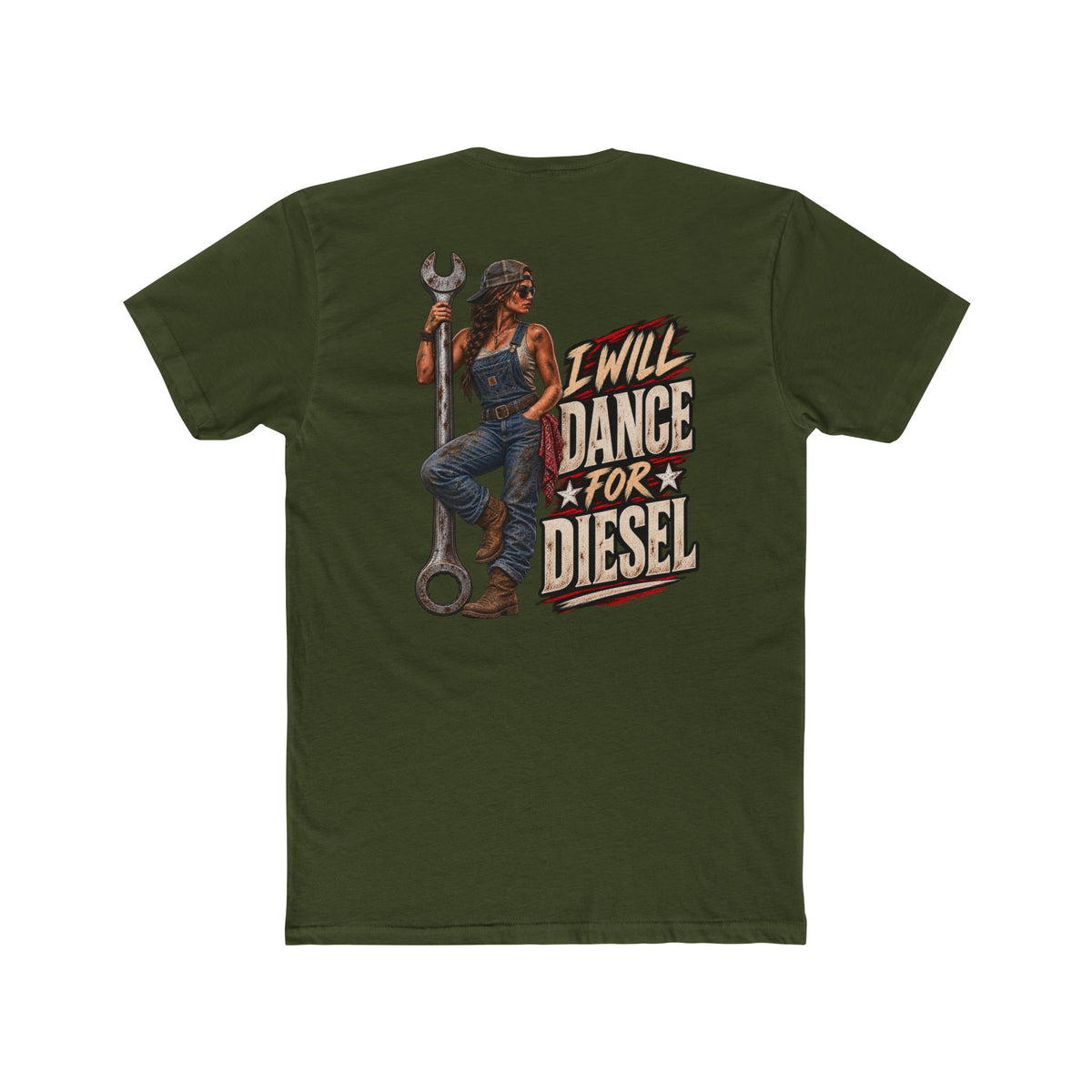 I Will Dance for Diesel Shirt | Farm Girl & Blue Collar Wife Tee
