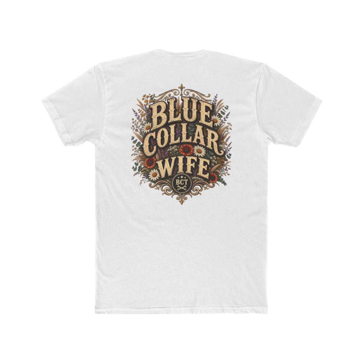 Funny farm wife chicken tee by Blue Collar Trash