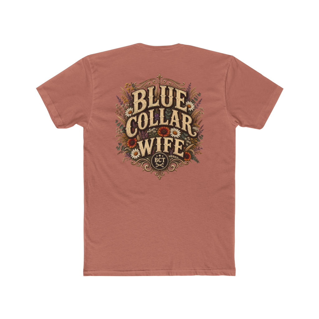 Funny farm wife chicken tee by Blue Collar Trash