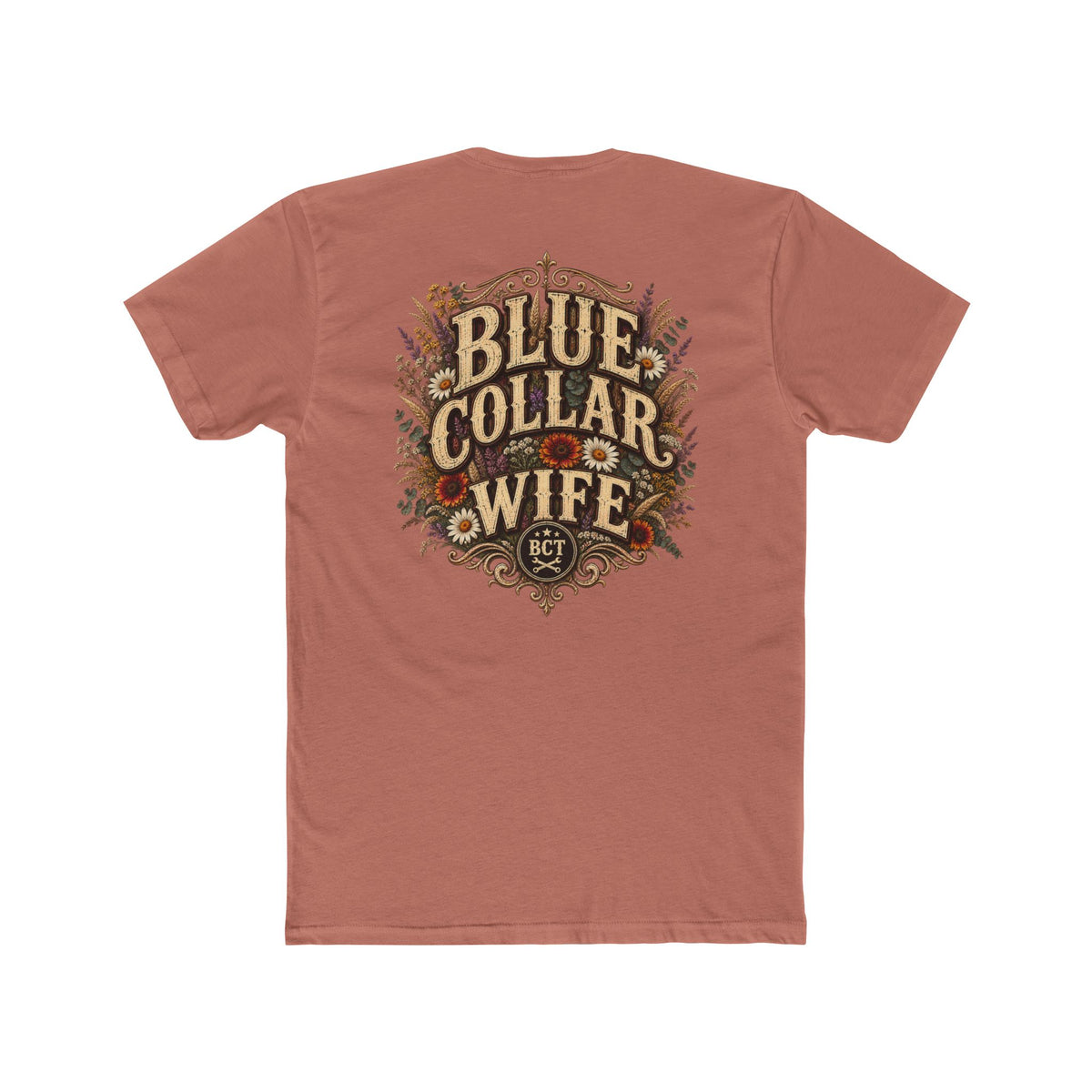 Funny farm wife chicken tee by Blue Collar Trash