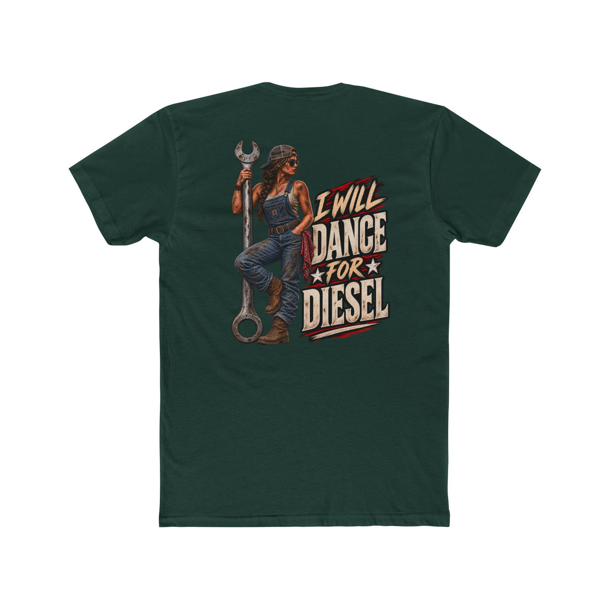 I Will Dance for Diesel Shirt | Farm Girl & Blue Collar Wife Tee
