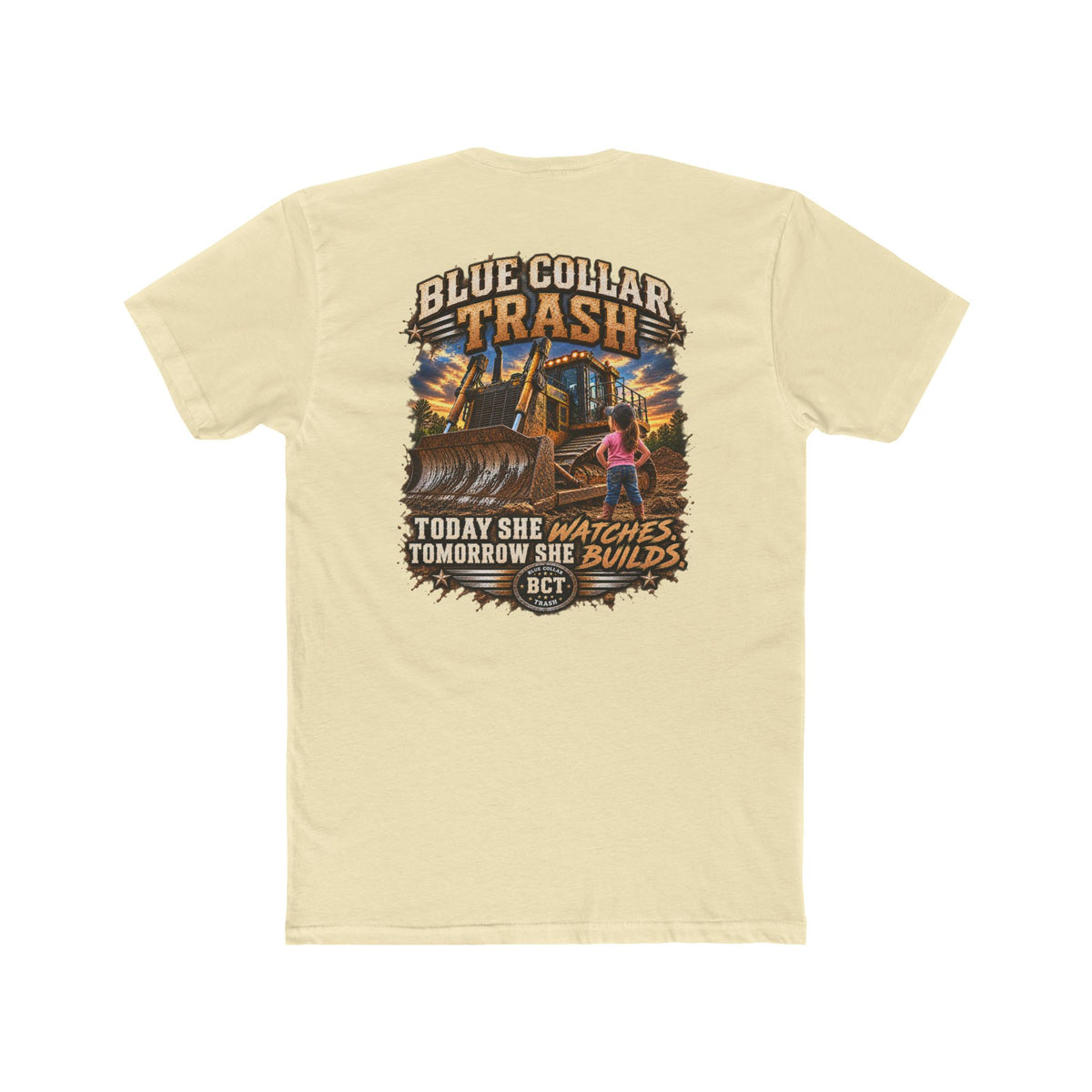 Girl Dad Heavy Equipment Shirt |Today She Watches Tomorrow She Builds