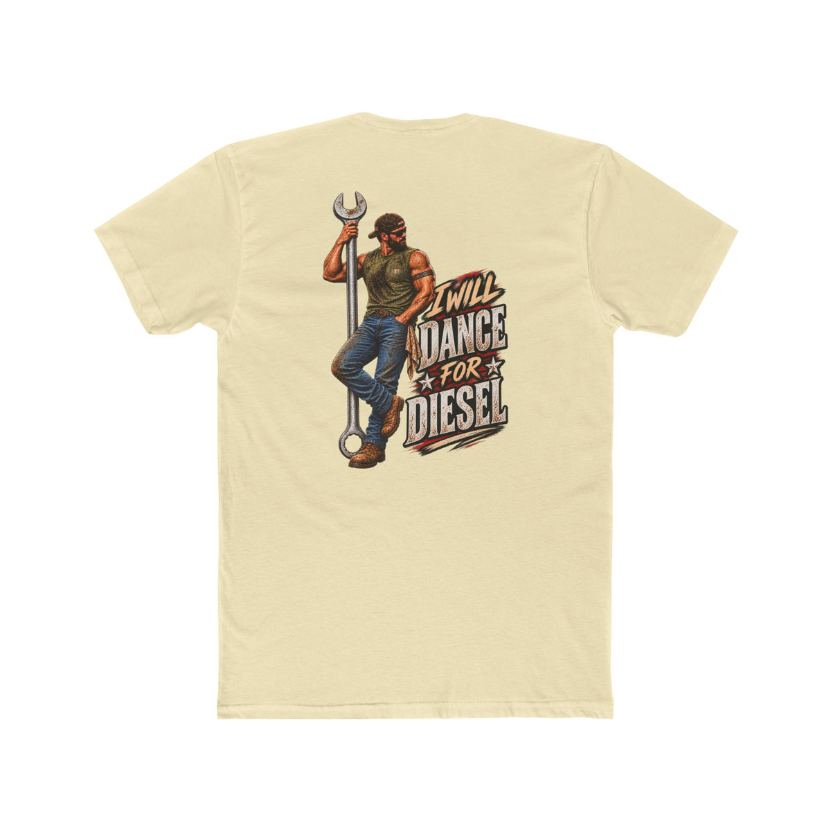 Will Dance for Diesel Shirt | Funny Diesel Mechanic & Blue Collar Tee